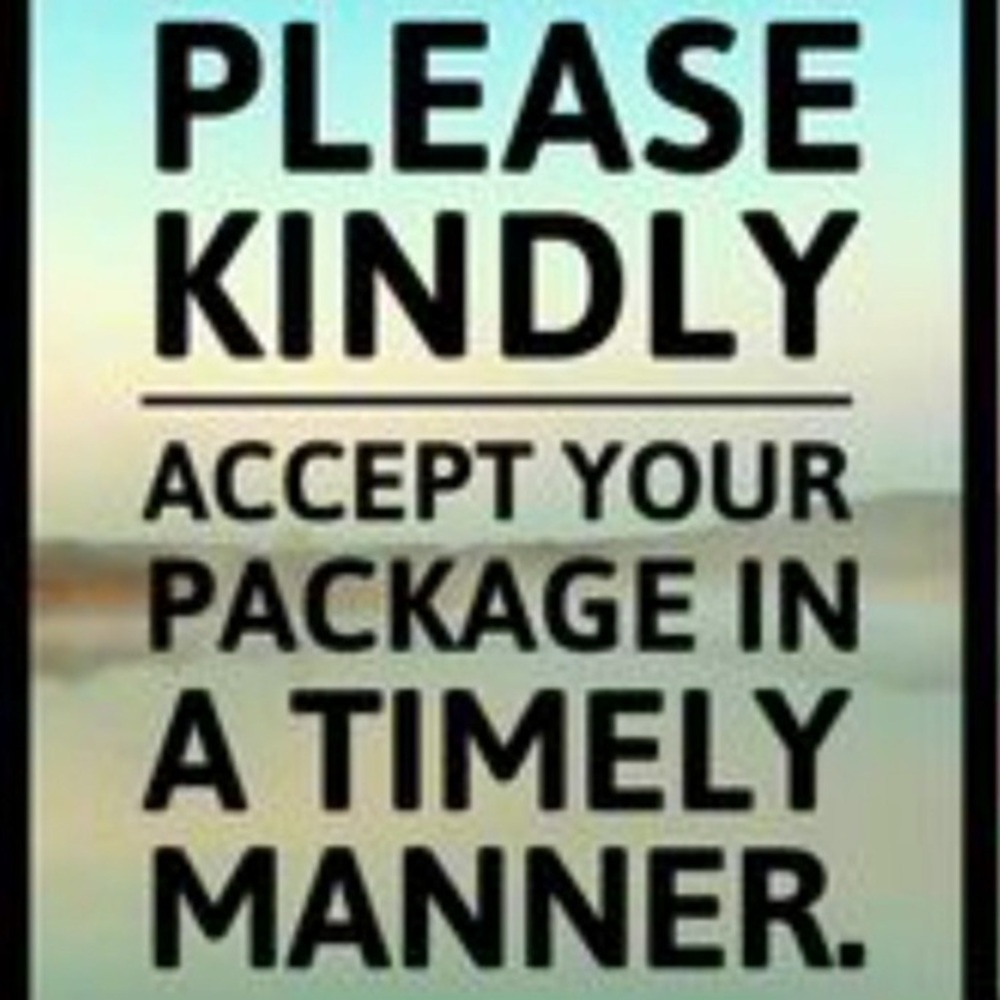 Please Accept Orders